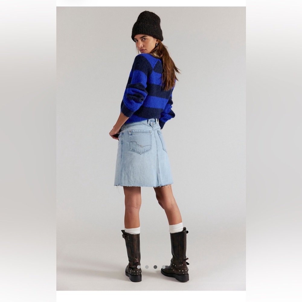 We The Free Suzy Denim Midi Skirt - size 31
